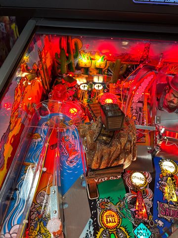 Image of Chicago Gaming Company Cactus Canyon Limited Edition Pinball Machine