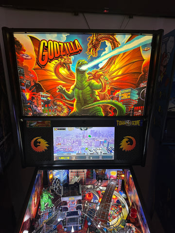 Image of Stern Pinball Godzilla Premium Pinball Machine