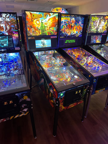 Image of Stern Pinball Godzilla Premium Pinball Machine