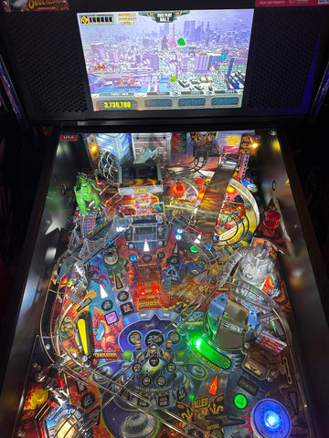 Image of Stern Pinball Godzilla Premium Pinball Machine