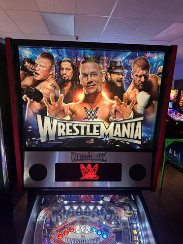 Image of Stern Pinball WWE Wrestlemania Pro Pinball Machine