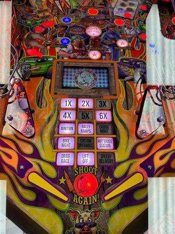 Image of American Pinball Barry O's BBQ Challenge Classic Pinball Machine