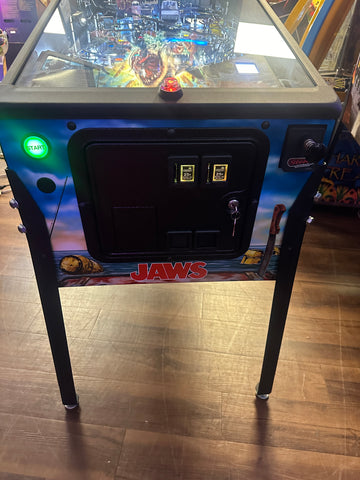 Image of Stern Pinball Jaws Premium Pinball Machine READY TO SHIP