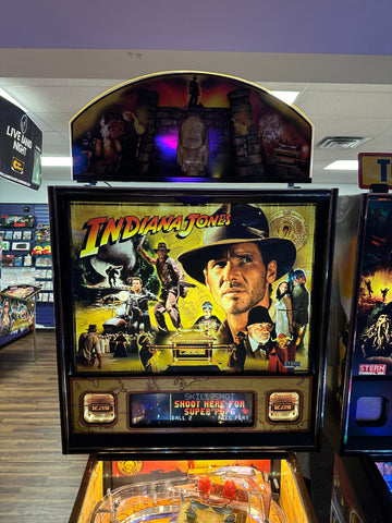 Image of Stern Pinball LOADED Indiana Jones Pinball Machine