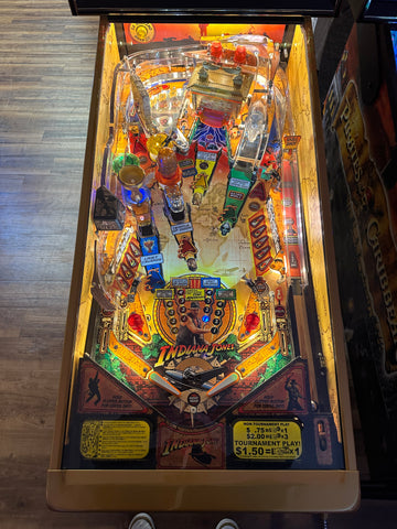 Image of Stern Pinball LOADED Indiana Jones Pinball Machine