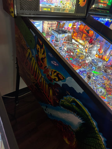 Image of Stern Pinball Godzilla Premium Pinball Machine