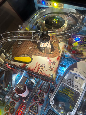 Image of Stern Pinball Jaws Premium Pinball Machine READY TO SHIP