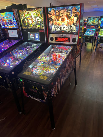 Image of Stern Pinball WWE Wrestlemania Pro Pinball Machine