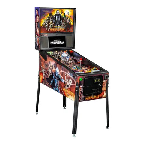 Image of Stern Pinball The Mandalorian Premium Pinball Machine FREE SHIPPING