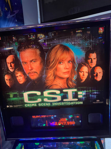 Image of Stern Pinball CSI: Crime Scene Investigation Pinball Machine