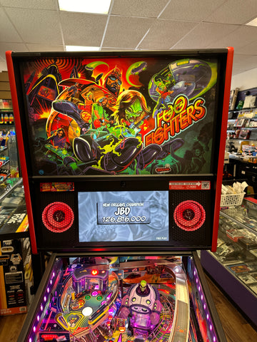 Image of Stern Pinball Foo Fighters Premium Pinball Machine