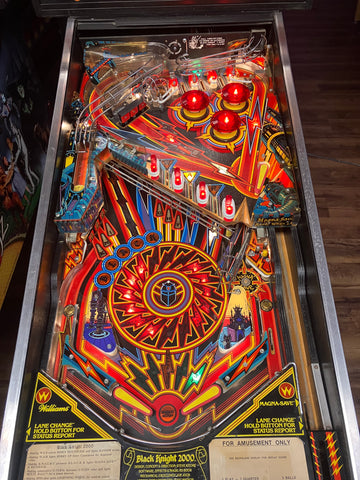 Image of Williams Black Knight 2000 Pinball Machine