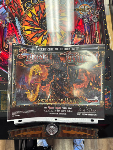 Image of Stern Pinball Black Knight Sword of Rage Limited Edition Pinball Machine