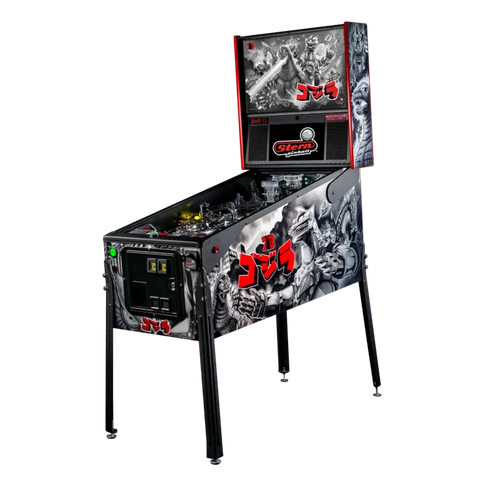 Image of Stern Pinball Godzilla 70th Anniversary Premium Pinball Machine FREE SHIPPING