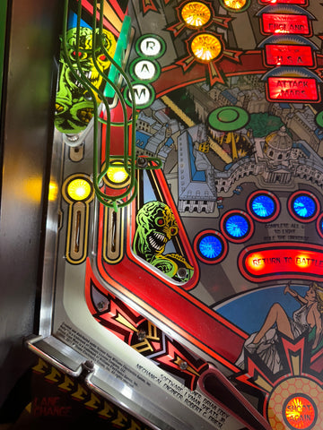 Image of Bally LOADED Attack from Mars Pinball Machine