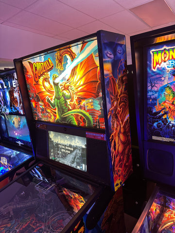 Image of Stern Pinball Godzilla Premium Pinball Machine