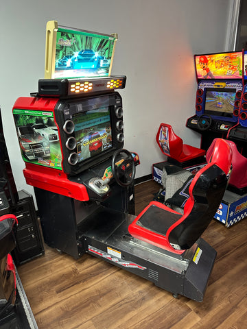 Image of Namco Midnight Maximum Tune 3DX Driver Arcade Game