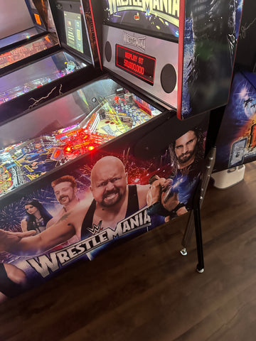 Image of Stern Pinball WWE Wrestlemania Pro Pinball Machine