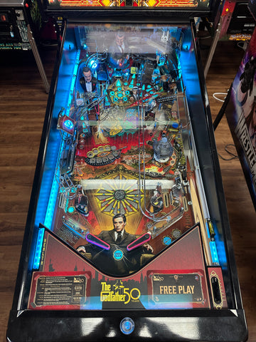 Image of Jersey Jack Pinball The Godfather Limited Edition Pinball Machine