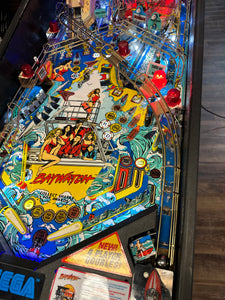 SEGA Baywatch Pinball Machine