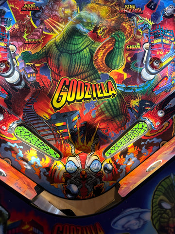 Image of Stern Pinball Godzilla Premium Pinball Machine