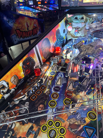 Image of Stern Pinball LOADED The Mandalorian Pro Pinball Machine