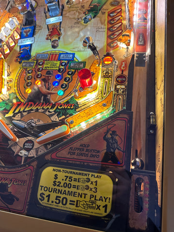 Image of Stern Pinball LOADED Indiana Jones Pinball Machine