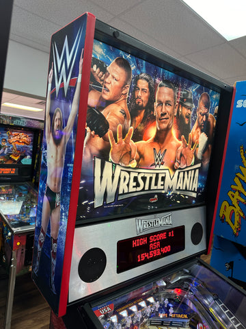 Image of Stern Pinball WWE Wrestlemania Pro Pinball Machine