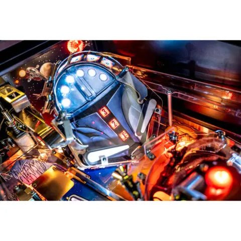 Image of Stern Pinball The Mandalorian Premium Pinball Machine FREE SHIPPING