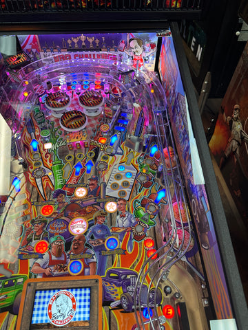 Image of American Pinball Barry O's BBQ Challenge Classic Pinball Machine