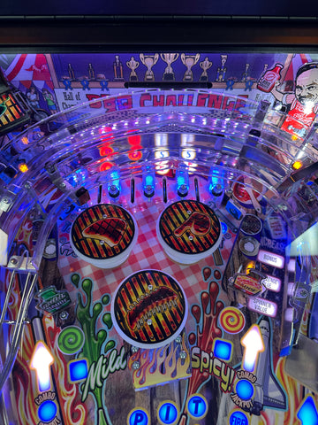 Image of American Pinball Barry O's BBQ Challenge Classic Pinball Machine