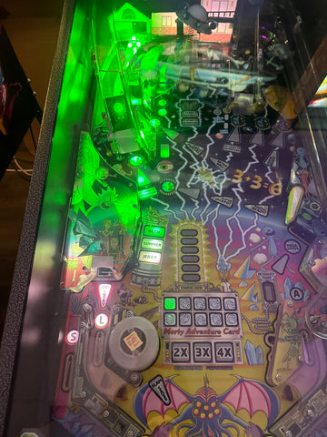 Image of Spooky Pinball Rick and Morty Standard Pinball Machine