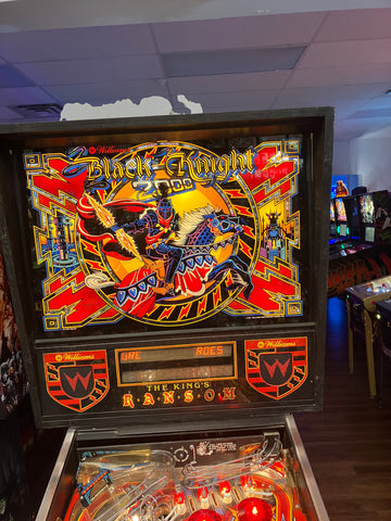 Image of Williams Black Knight 2000 Pinball Machine