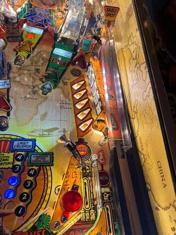 Image of Stern Pinball LOADED Indiana Jones Pinball Machine