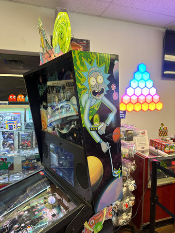 Image of Spooky Pinball Rick and Morty Standard Pinball Machine