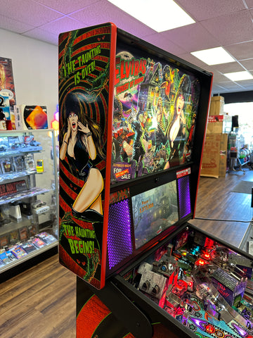 Image of Stern Pinball Elvira's House of Horrors Premium Pinball Machine