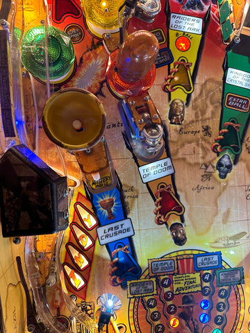 Image of Stern Pinball LOADED Indiana Jones Pinball Machine