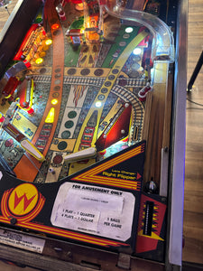 Williams Comet Pinball Machine