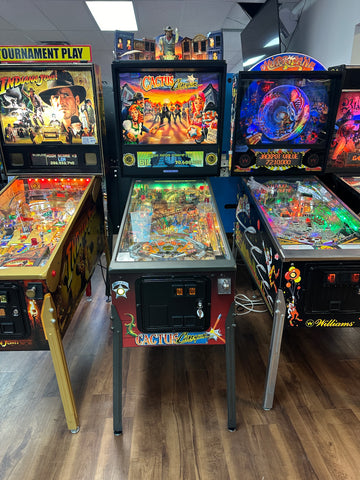 Image of Chicago Gaming Company Cactus Canyon Limited Edition Pinball Machine