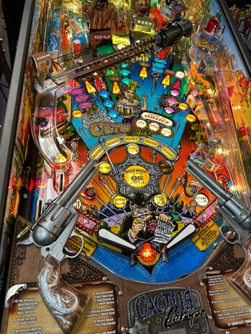 Image of Chicago Gaming Company Cactus Canyon Limited Edition Pinball Machine