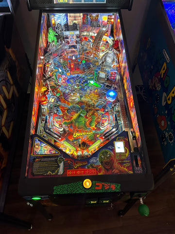 Image of Stern Pinball Godzilla Premium Pinball Machine