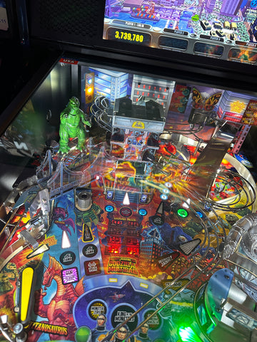 Image of Stern Pinball Godzilla Premium Pinball Machine