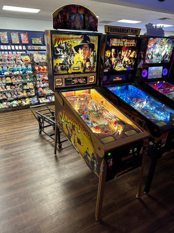 Image of Stern Pinball LOADED Indiana Jones Pinball Machine