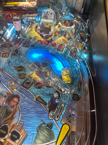 Image of Stern Pinball Jaws Premium Pinball Machine READY TO SHIP