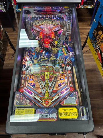 Image of Stern Pinball WWE Wrestlemania Pro Pinball Machine