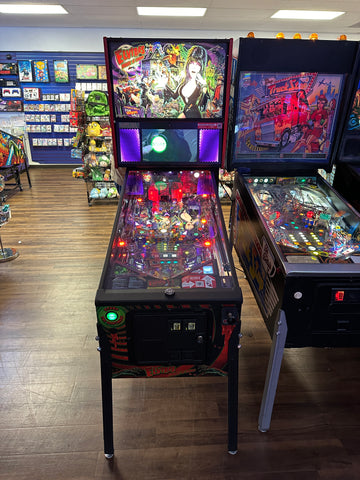 Image of Stern Pinball Elvira's House of Horrors Premium Pinball Machine