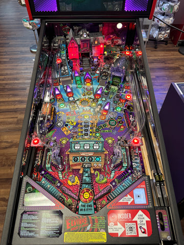 Image of Stern Pinball Elvira's House of Horrors Premium Pinball Machine