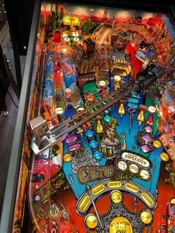 Image of Chicago Gaming Company Cactus Canyon Limited Edition Pinball Machine