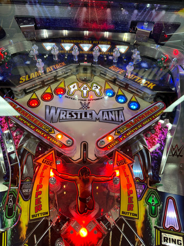 Image of Stern Pinball WWE Wrestlemania Pro Pinball Machine