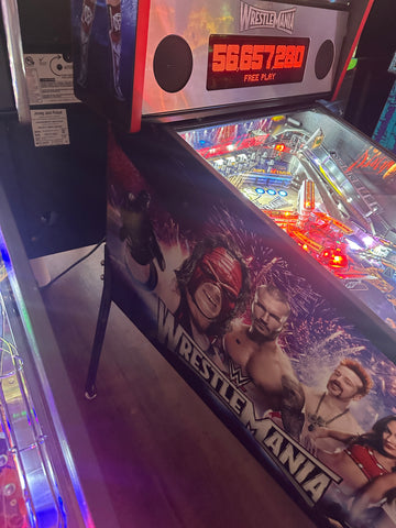 Image of Stern Pinball WWE Wrestlemania Pro Pinball Machine